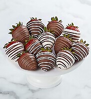 Chocolate Strawberry Drizzled