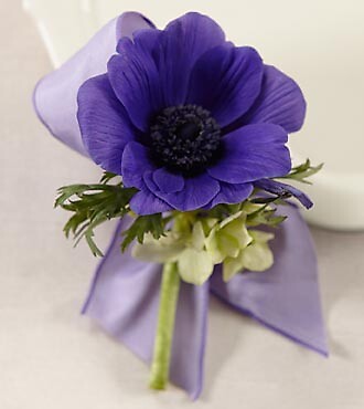 The Purple Passion&amp;trade; Boutonniere